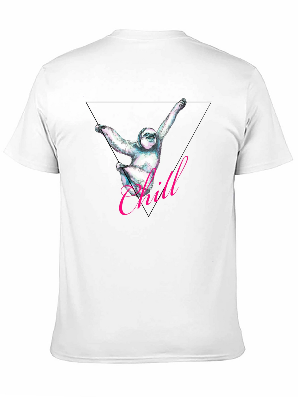 Chill Sloth Graphic Tee - Relaxed Fit