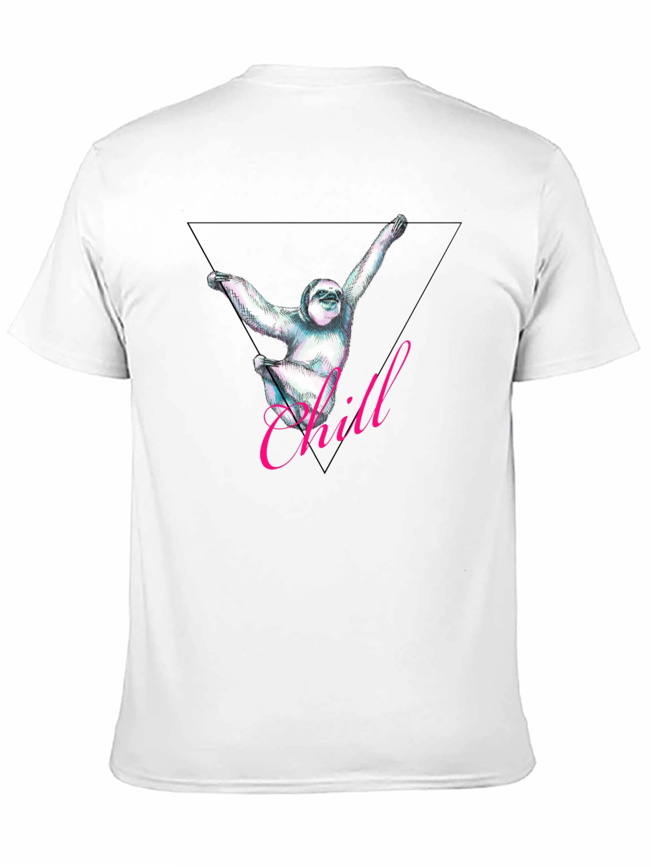 Chill Sloth Graphic Tee - Relaxed Fit