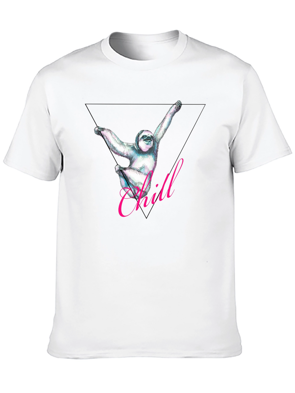 Chill Sloth Graphic Tee - Relaxed Fit