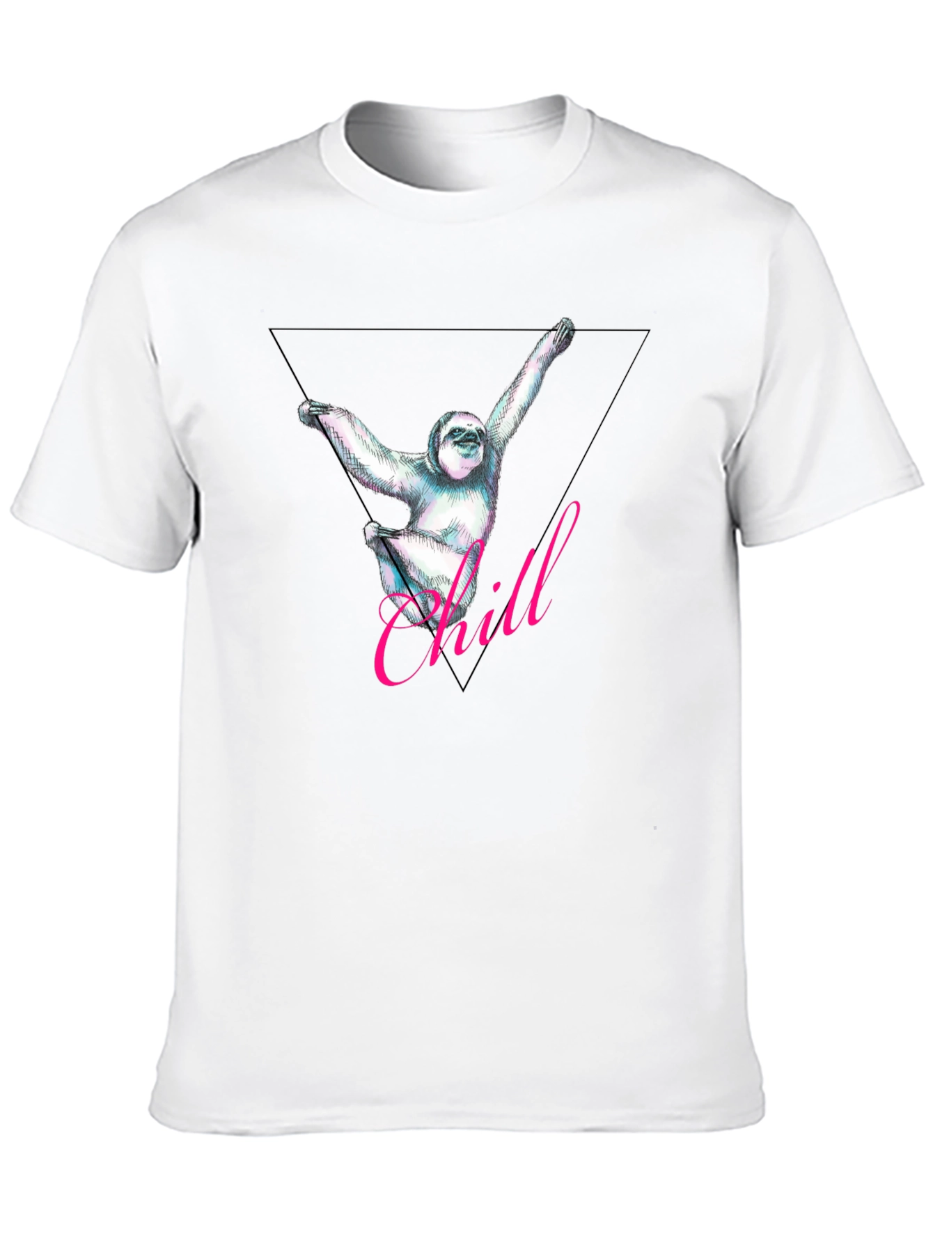 Chill Sloth Graphic Tee - Relaxed Fit