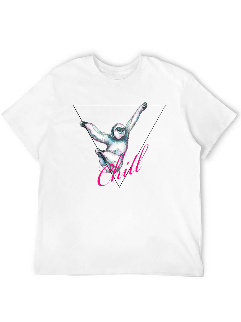 Chill Sloth Graphic Tee - Relaxed Fit