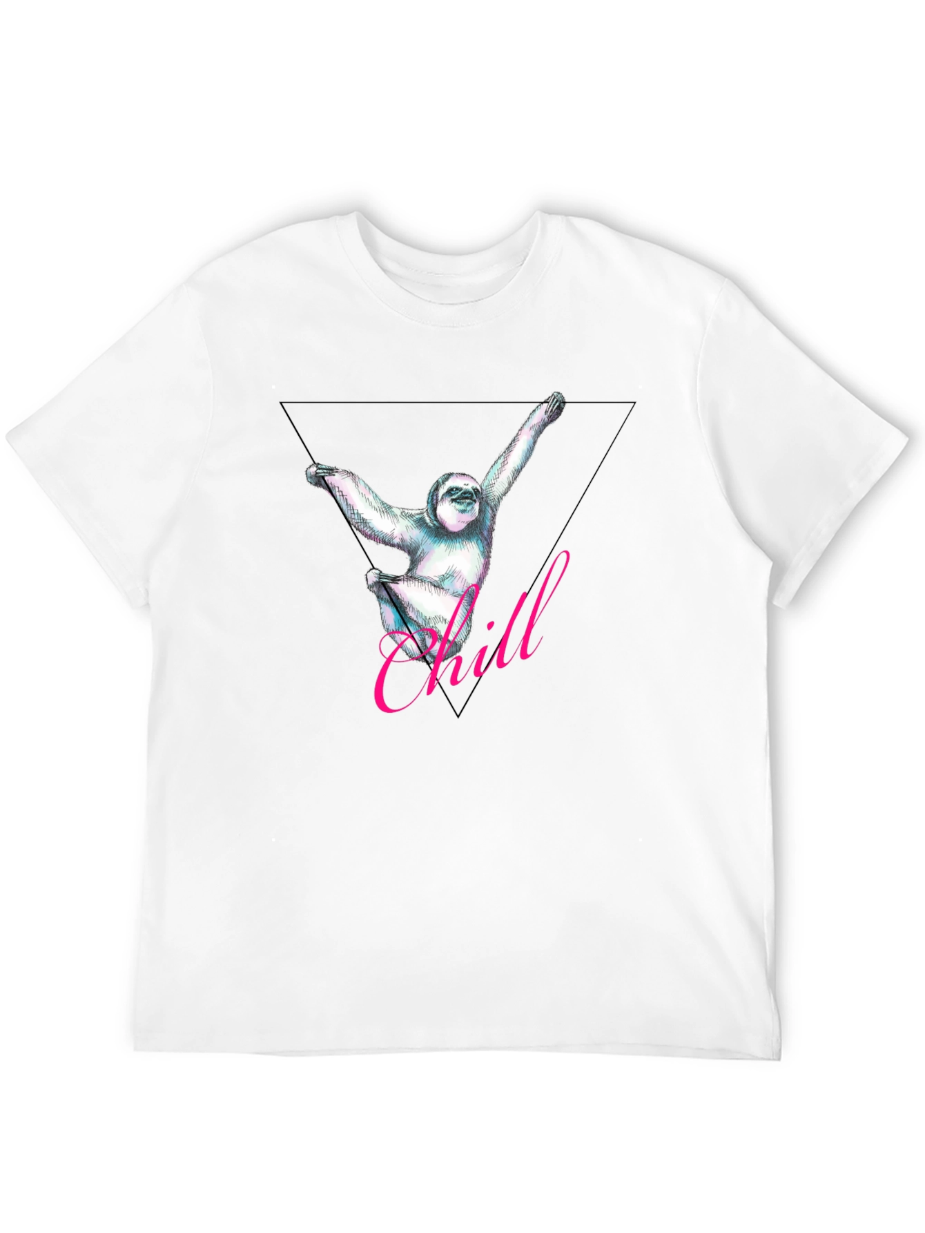 Chill Sloth Graphic Tee - Relaxed Fit