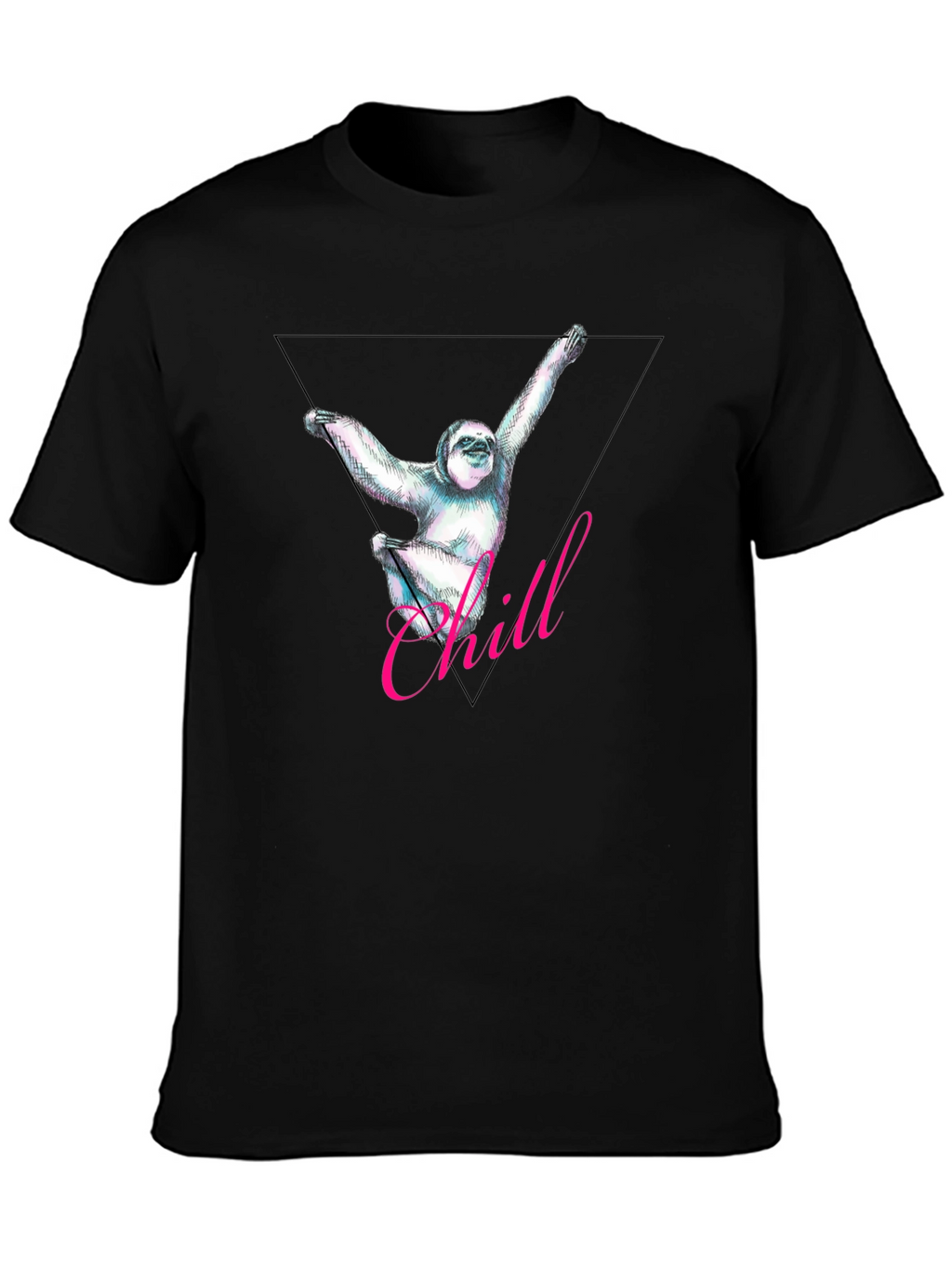 Chill Sloth Graphic Tee - Relaxed Fit