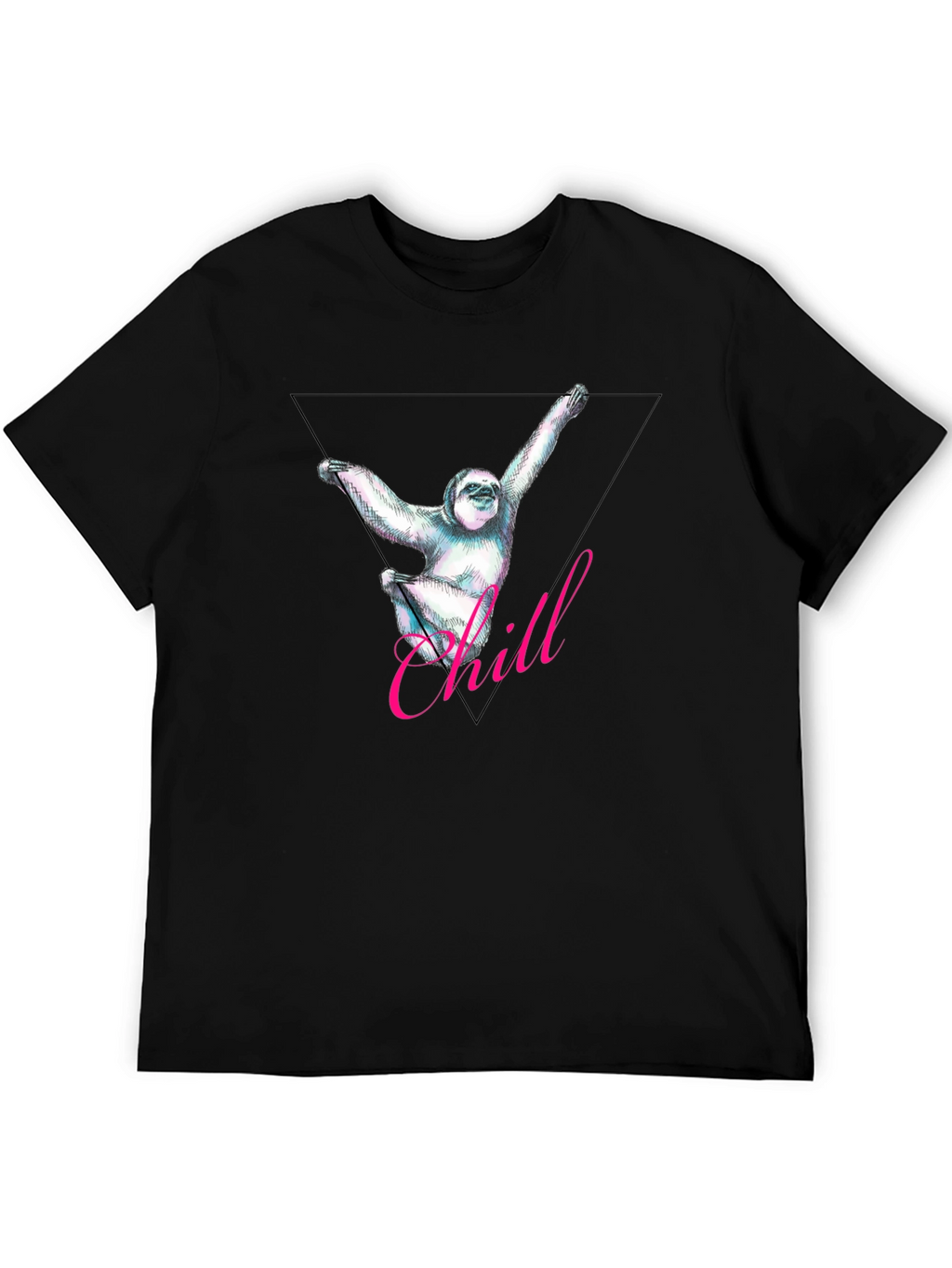 Chill Sloth Graphic Tee - Relaxed Fit
