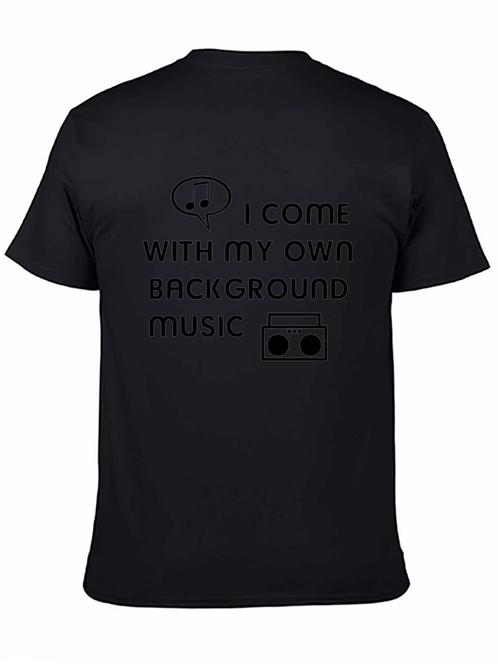 Funny Music Lover T-Shirt - Background Music