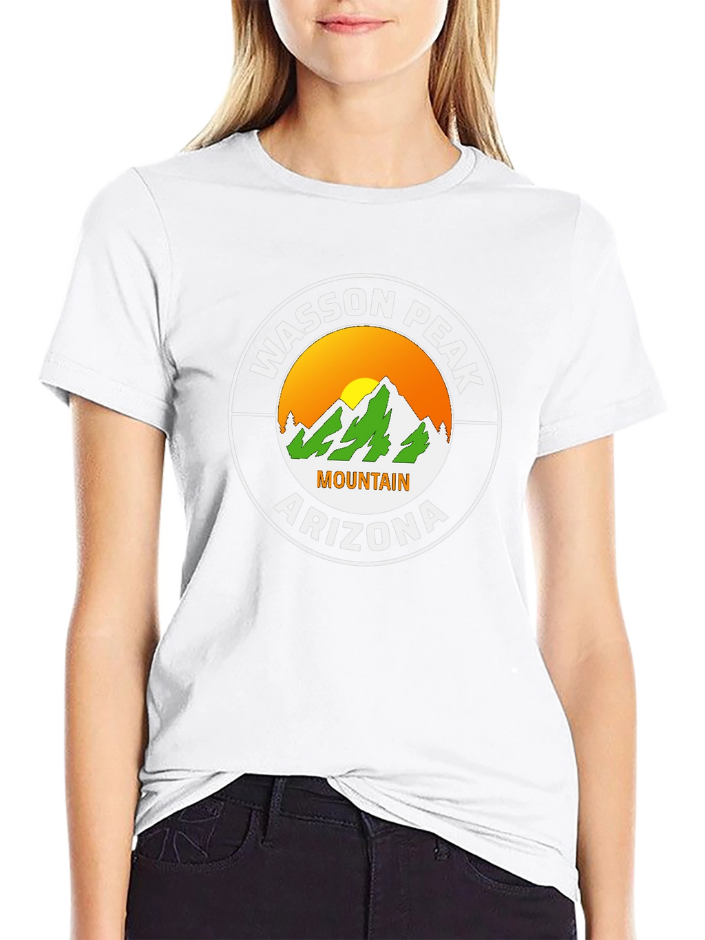 Wasson Peak Mountain Arizona T-Shirt