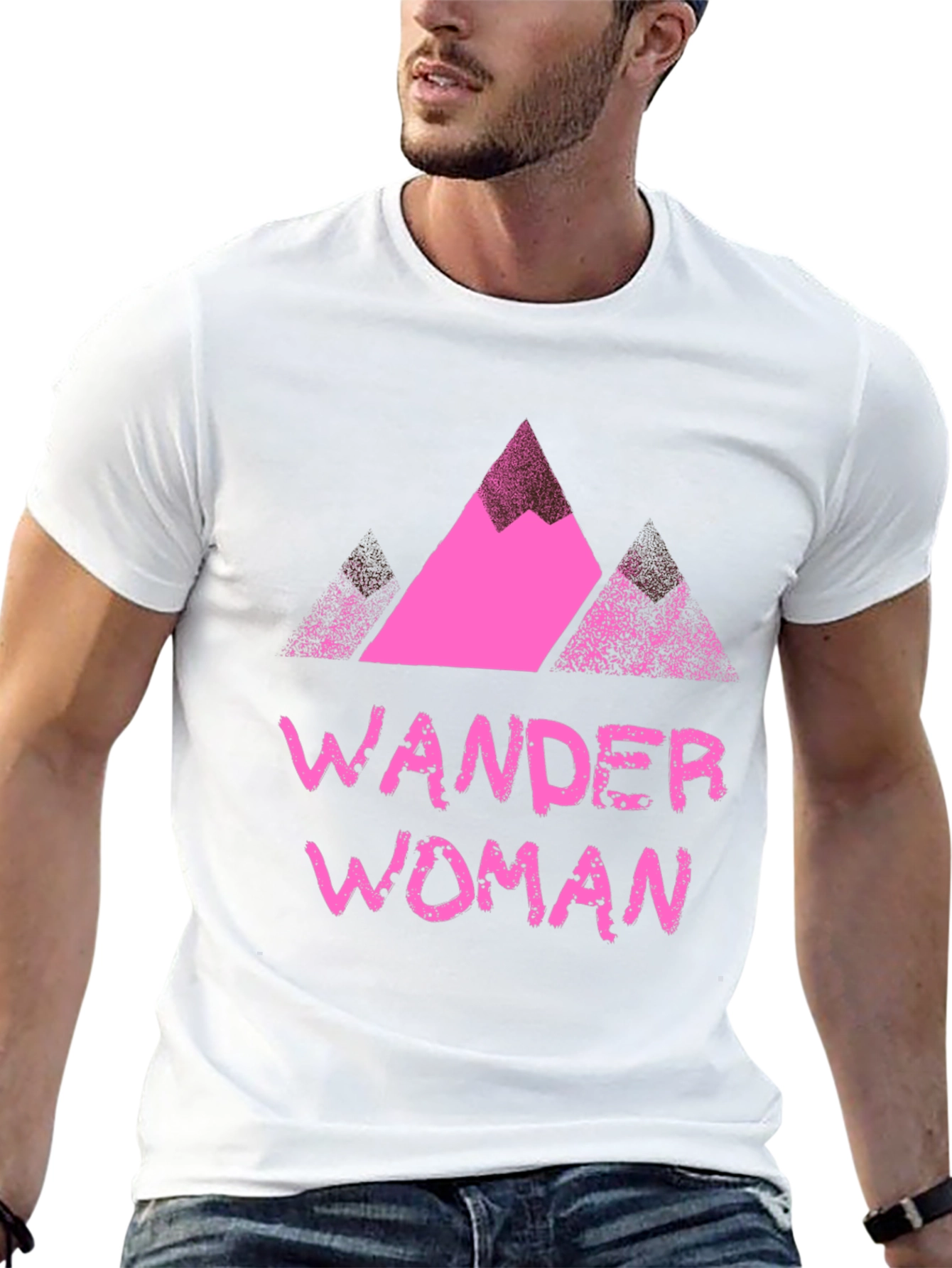 Wander Woman Mountain Graphic Tee