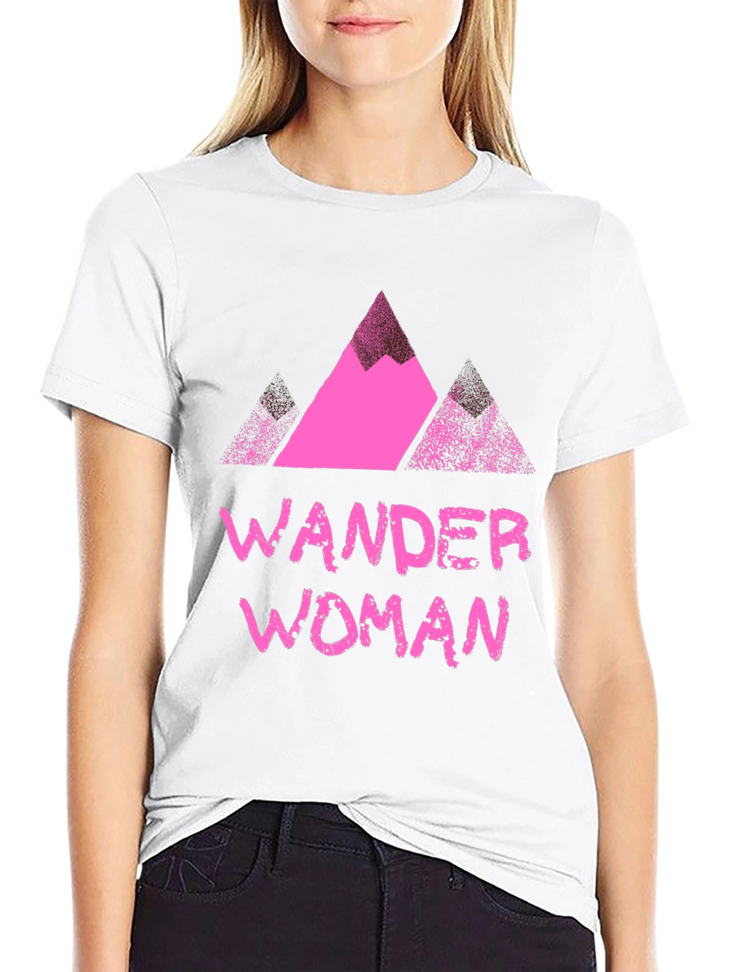 Wander Woman Mountain Graphic Tee
