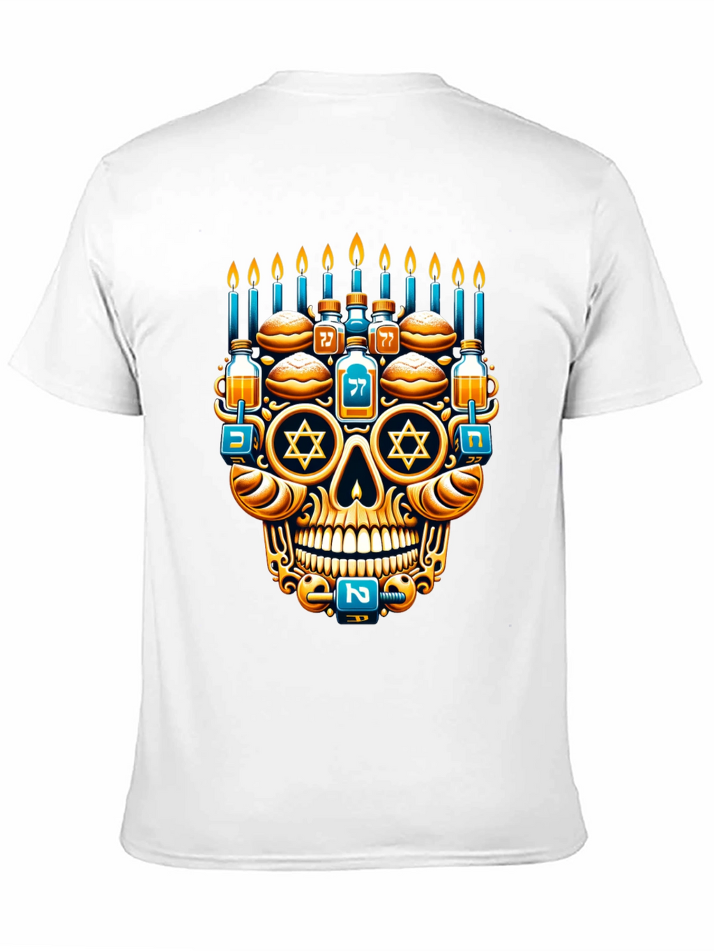 Hanukkah Skull T-Shirt