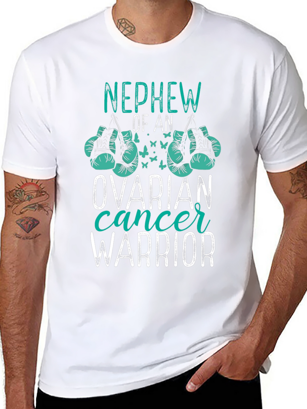 Nephew of an Ovarian Cancer Warrior T-Shirt