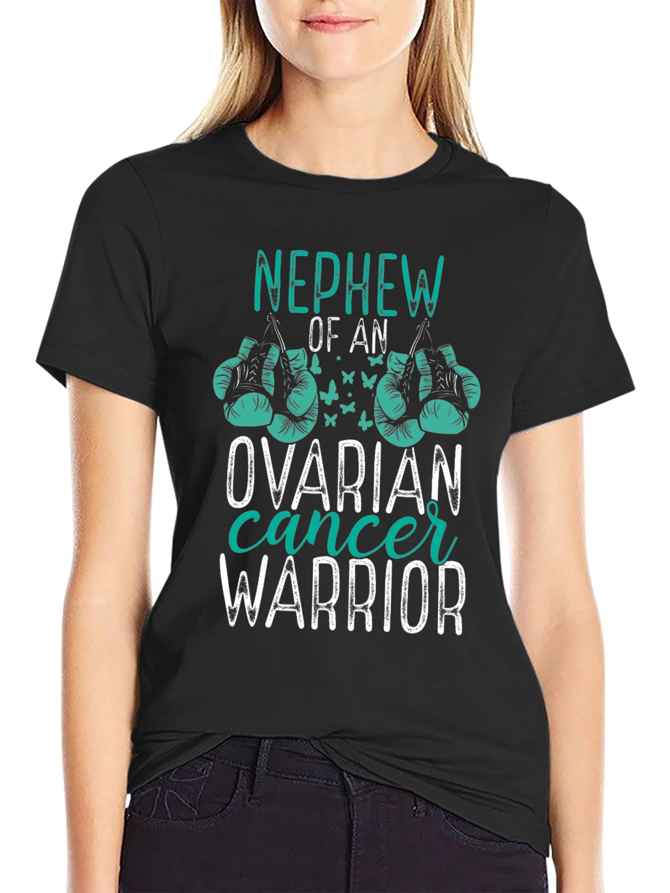 Nephew of an Ovarian Cancer Warrior T-Shirt