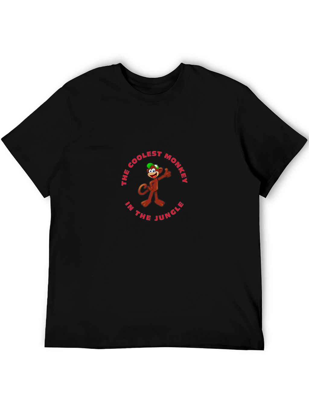 Coolest Monkey in the Jungle Graphic T-Shirt