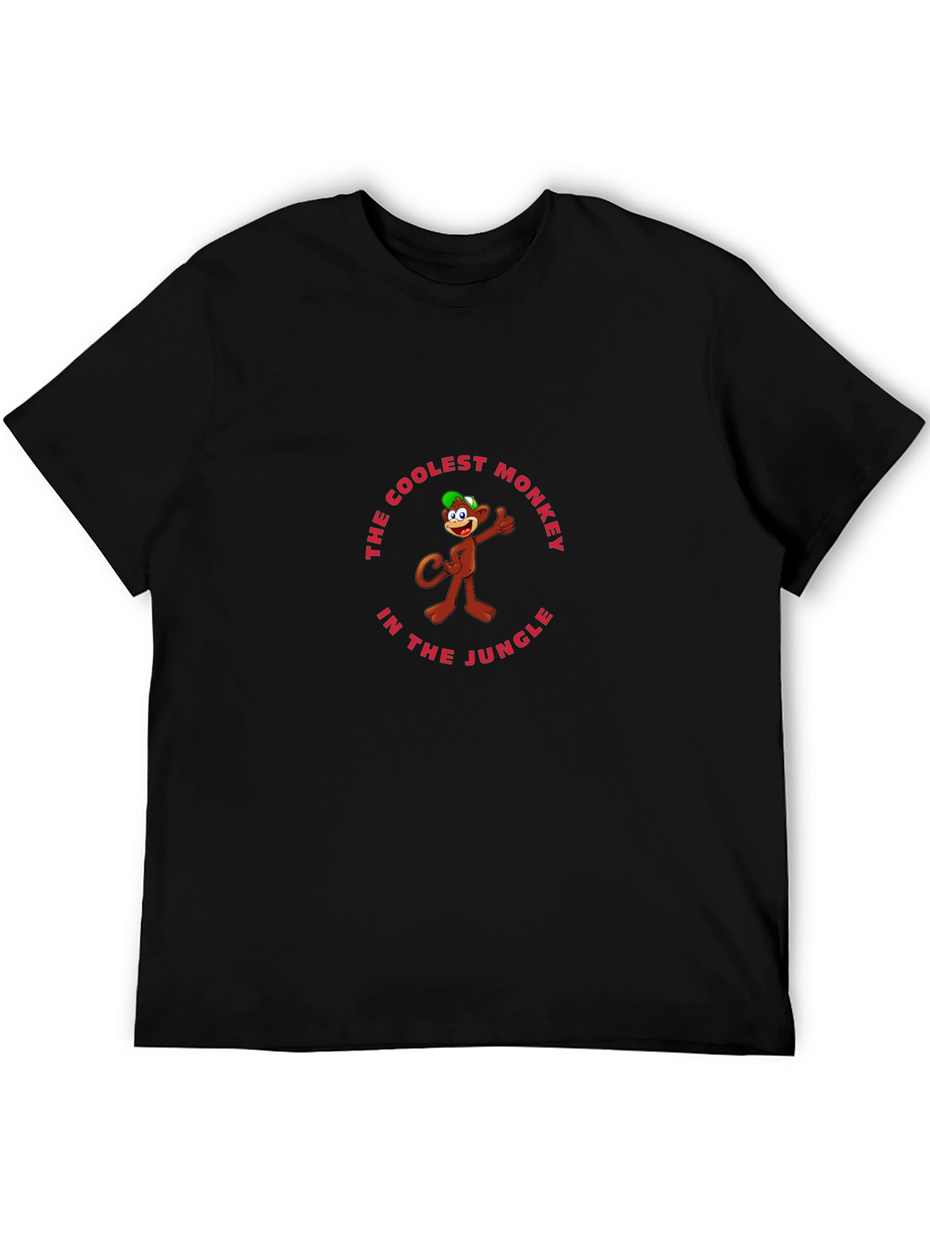 Coolest Monkey in the Jungle Graphic T-Shirt