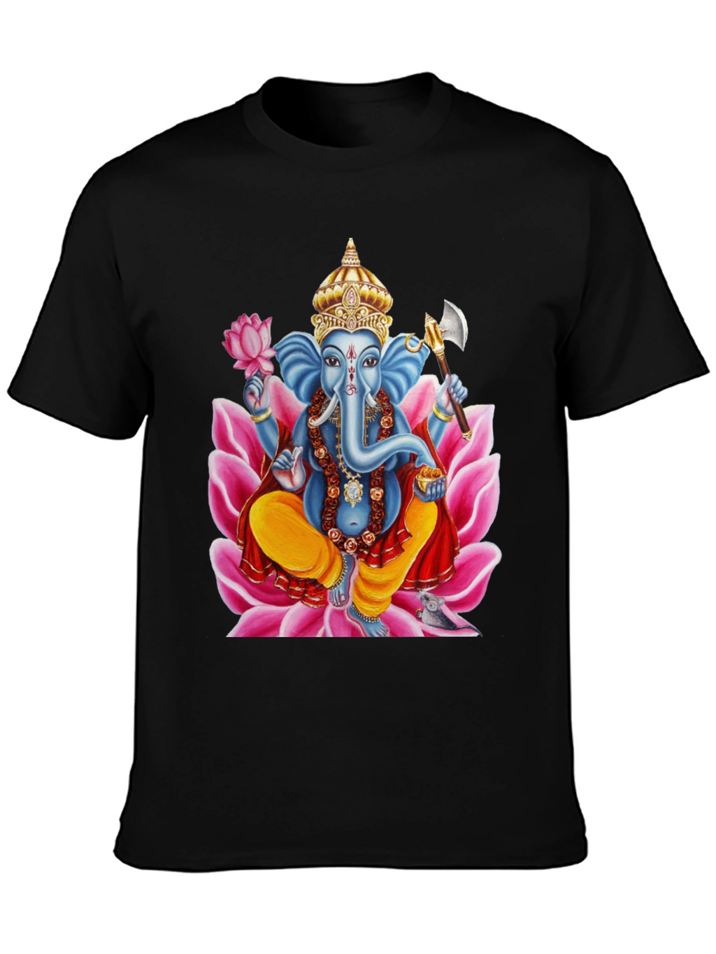 Ganesh Print T-Shirt - Divine Style