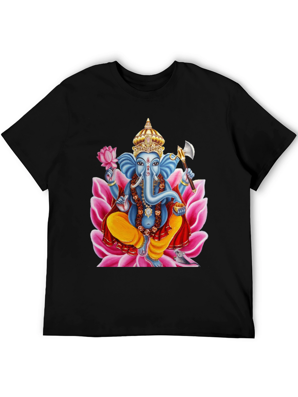 Ganesh Print T-Shirt - Divine Style