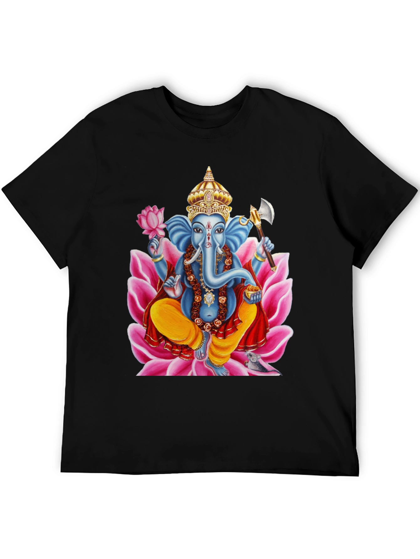 Ganesh Print T-Shirt - Divine Style