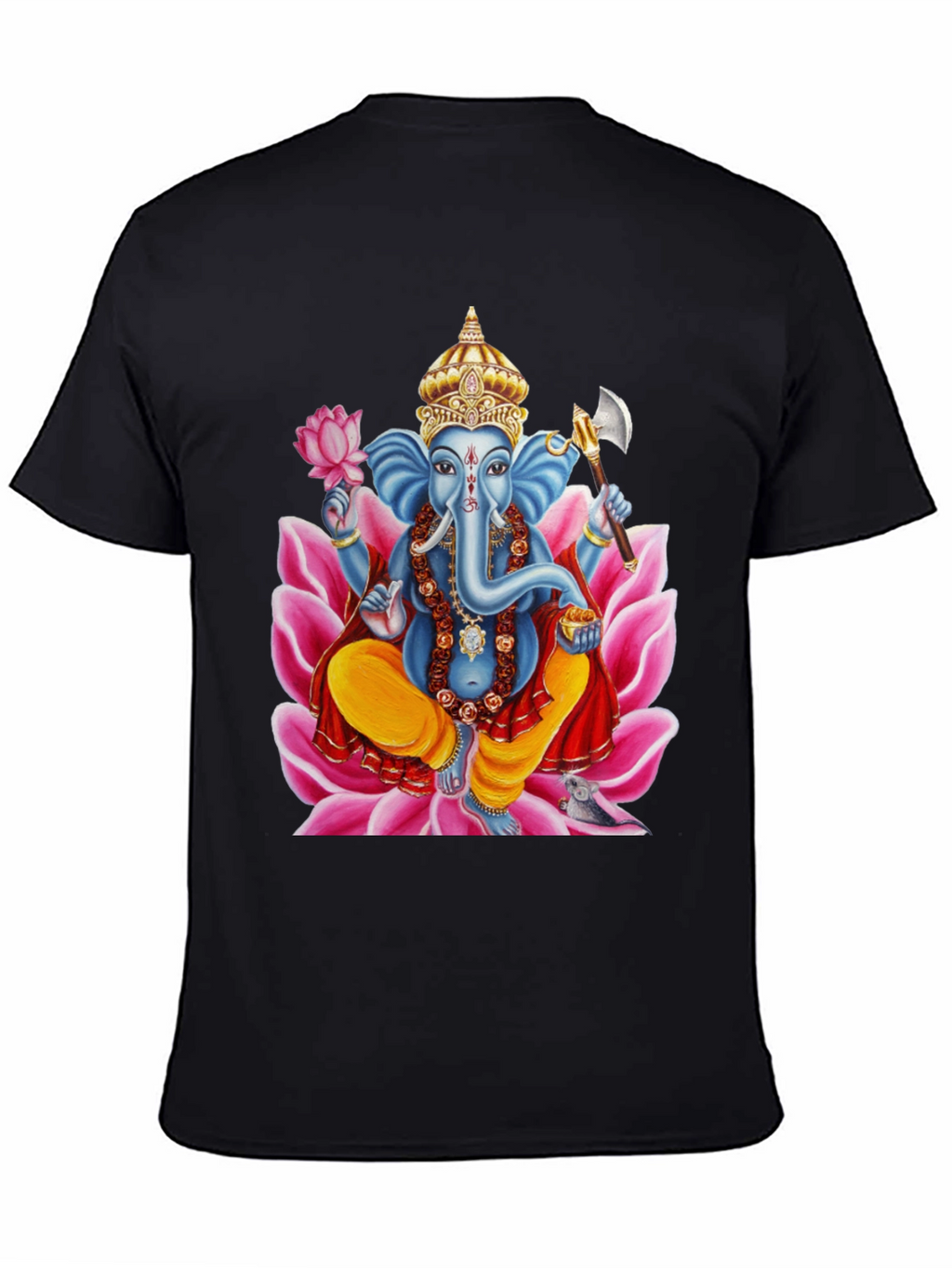 Ganesh Print T-Shirt - Divine Style