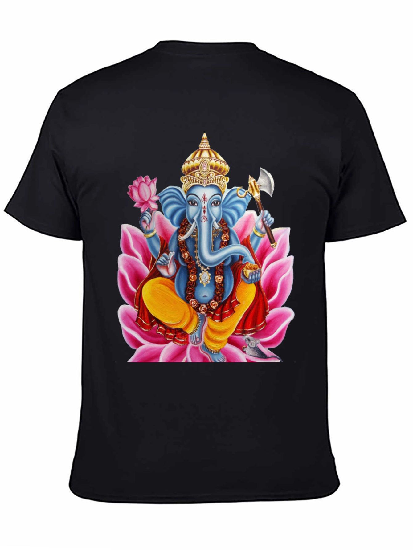 Ganesh Print T-Shirt - Divine Style