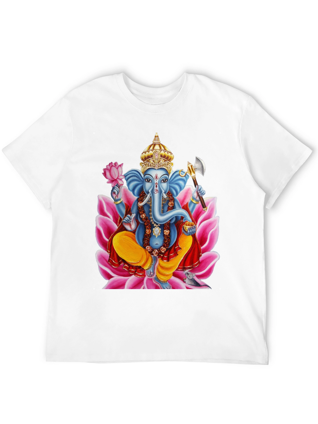 Ganesh Print T-Shirt - Divine Style