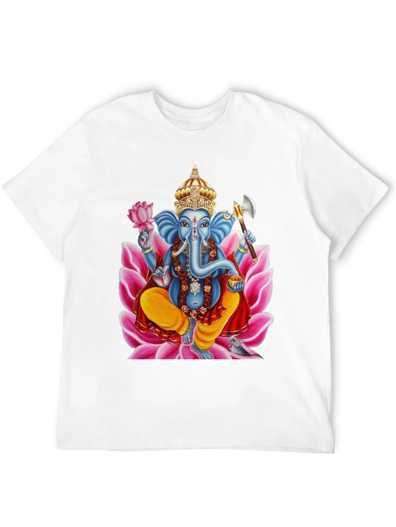 Ganesh Print T-Shirt - Divine Style