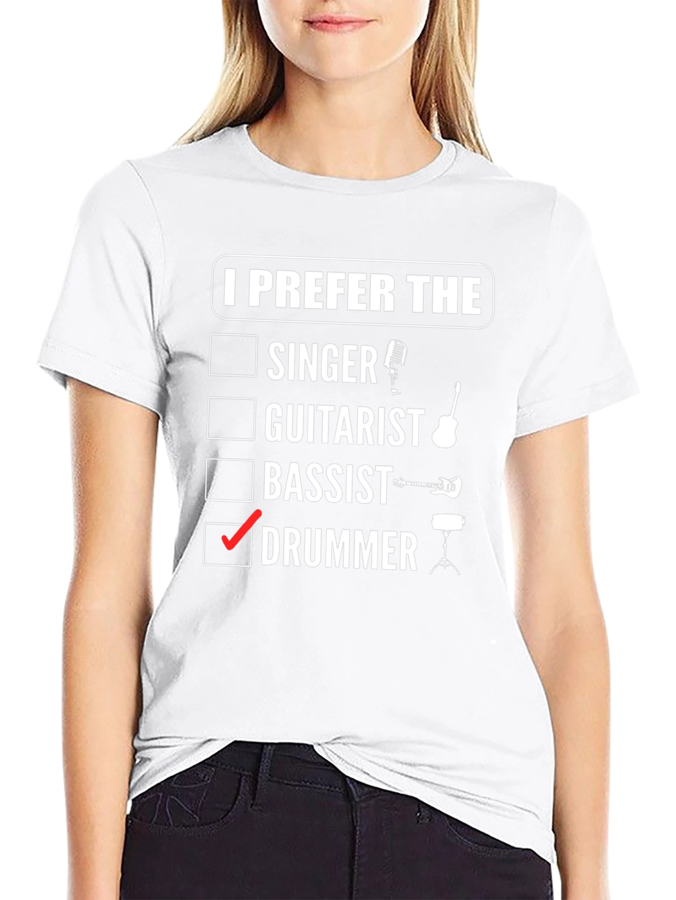 I Prefer the Drummer T-Shirt