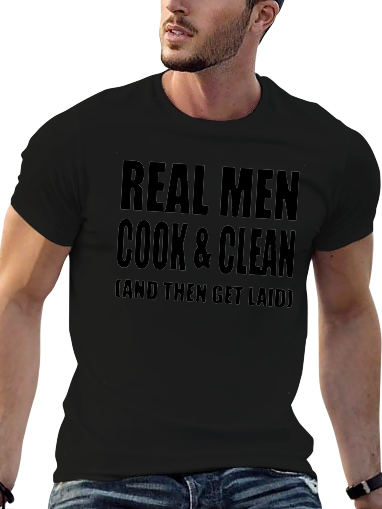 Real Men Cook & Clean T-Shirt