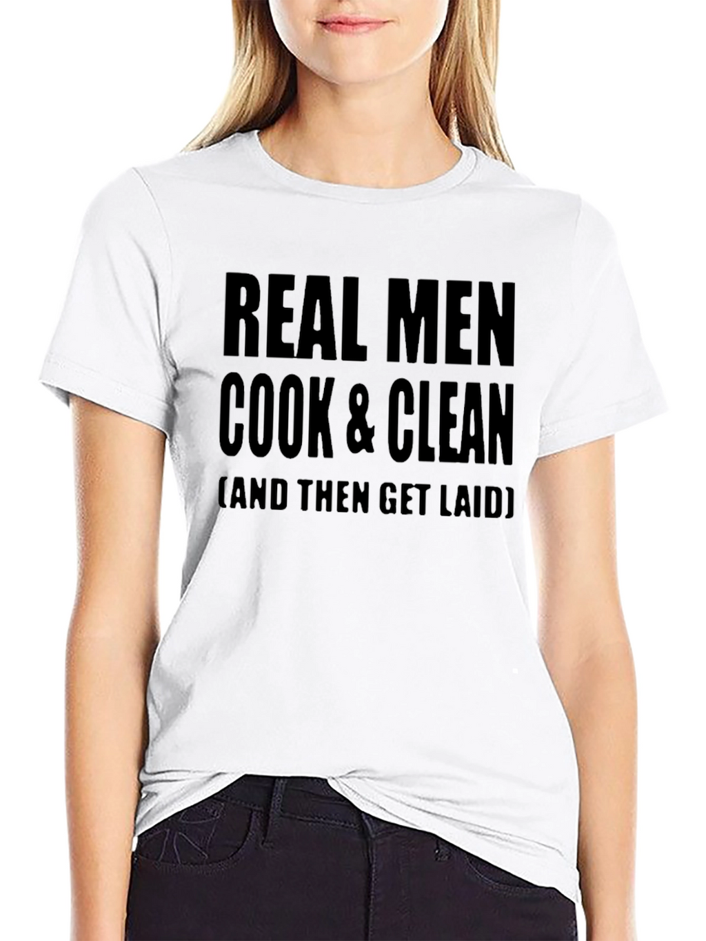 Real Men Cook & Clean T-Shirt