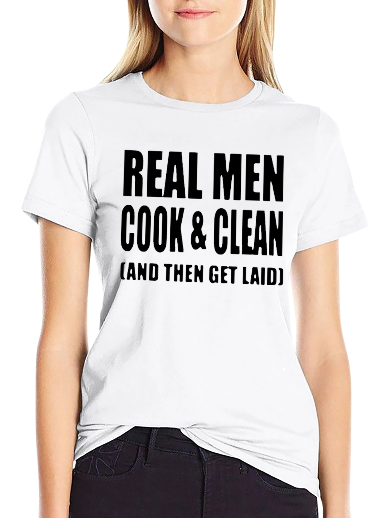 Real Men Cook & Clean T-Shirt