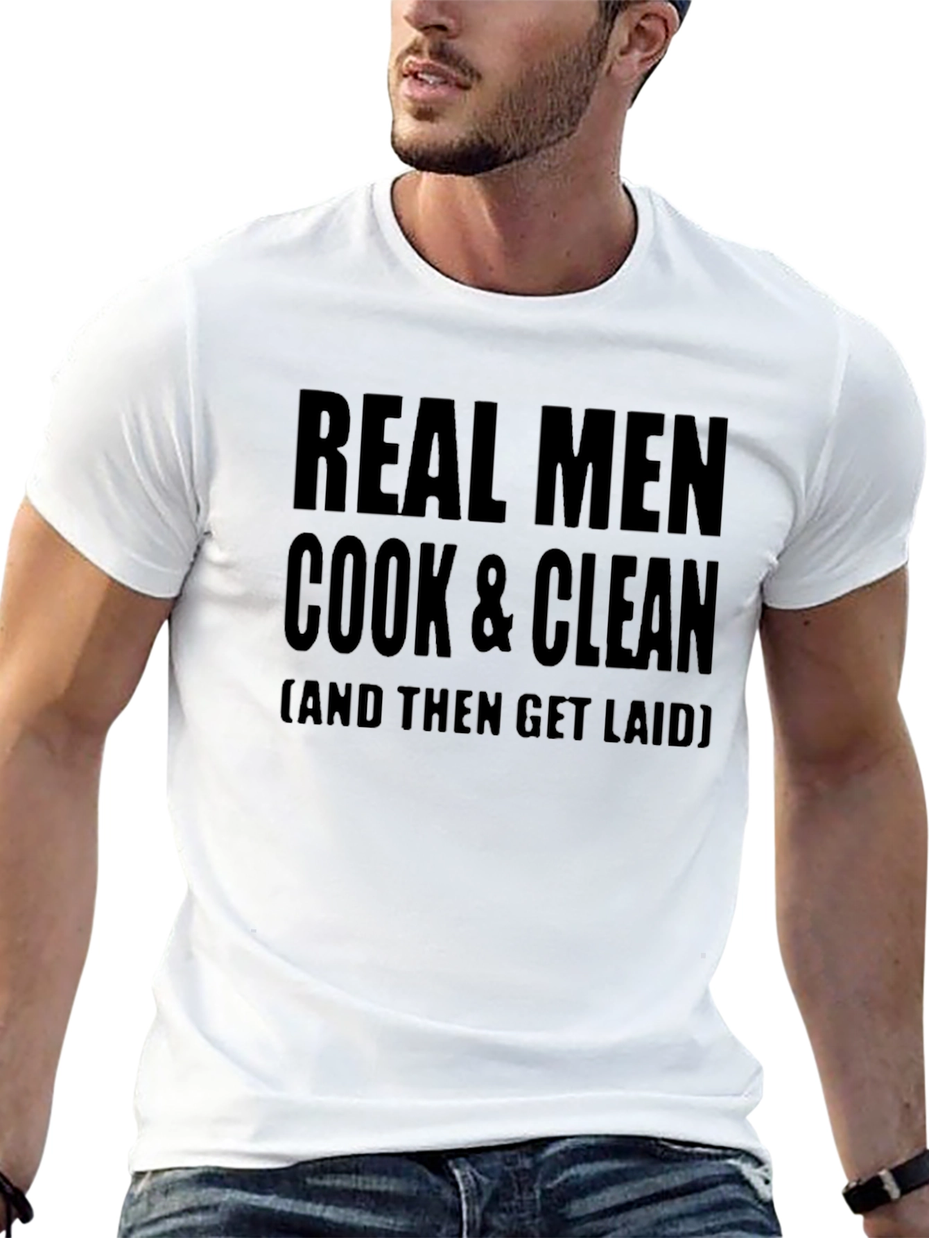 Real Men Cook & Clean T-Shirt