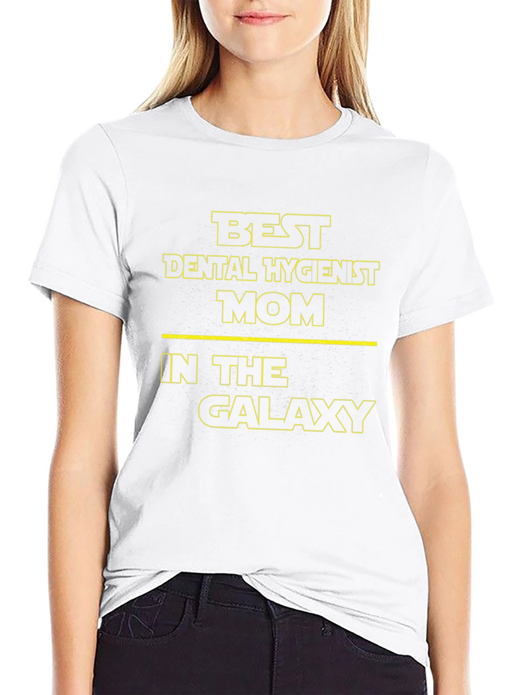 Best Dental Hygienist Mom Galaxy T-Shirt