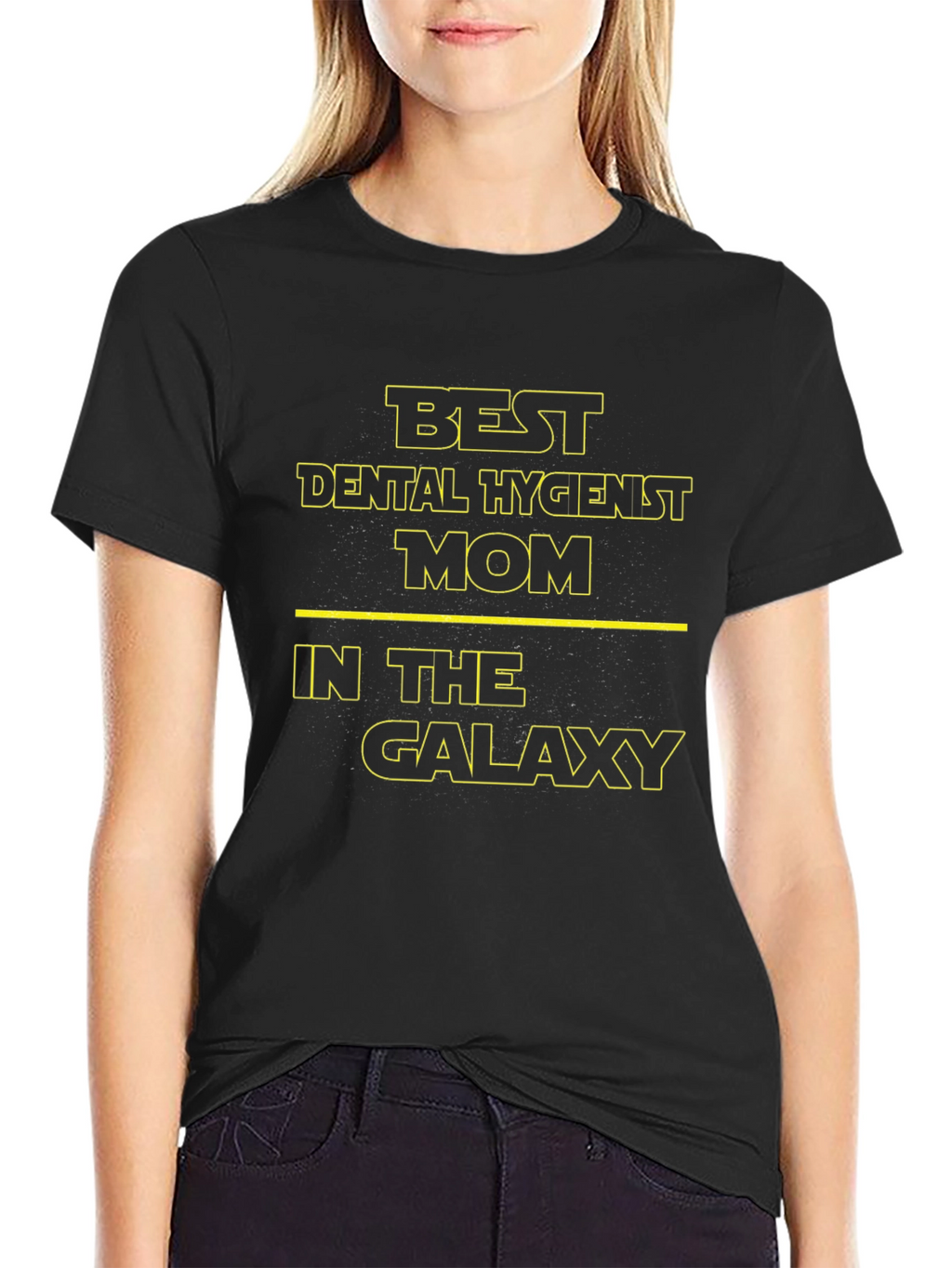 Best Dental Hygienist Mom Galaxy T-Shirt