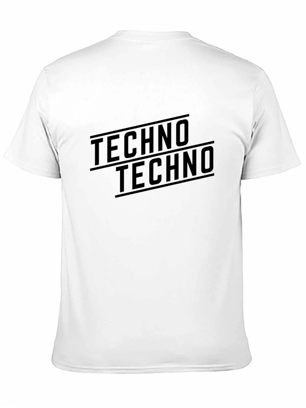 Techno Graphic Tee - Stylish Cotton T-Shirt