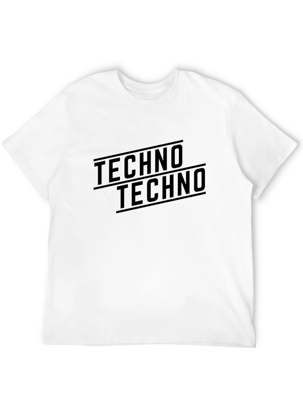 Techno Graphic Tee - Stylish Cotton T-Shirt
