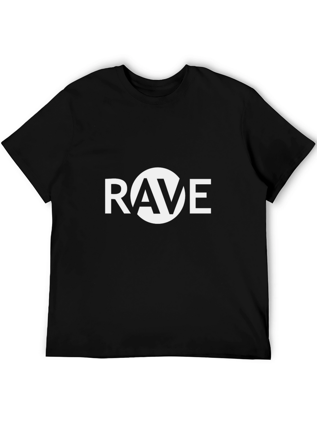 Rave Graphic Black T-Shirt - Music Festival Style