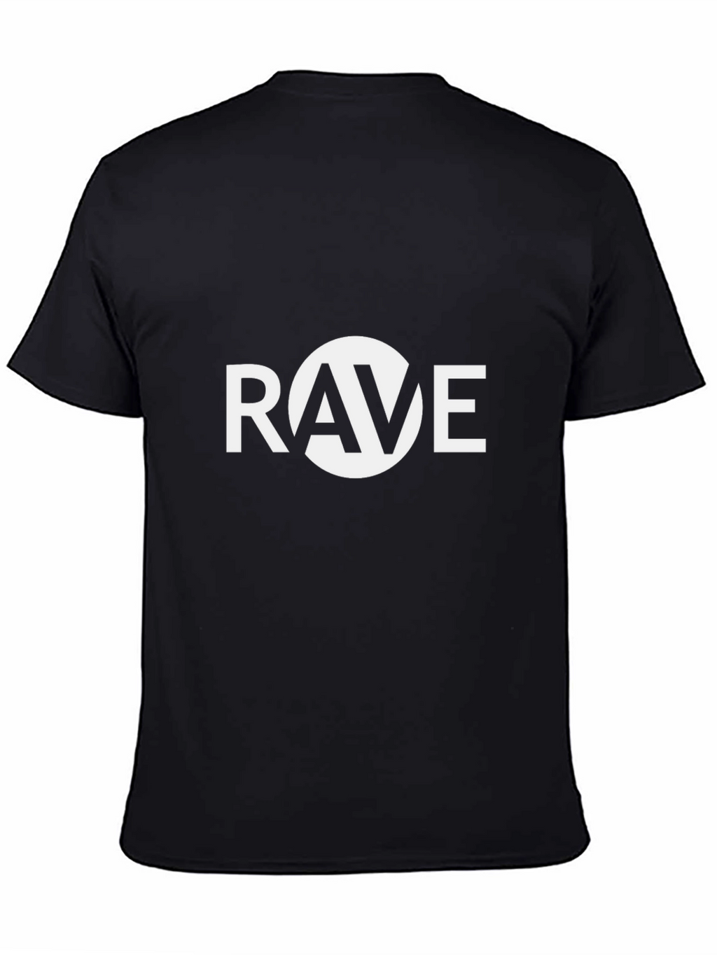 Rave Graphic Black T-Shirt - Music Festival Style