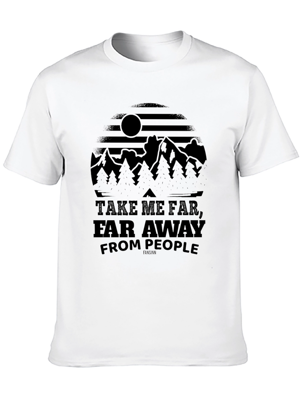 Take Me Far Away T-Shirt - Mountain Graphic Tee