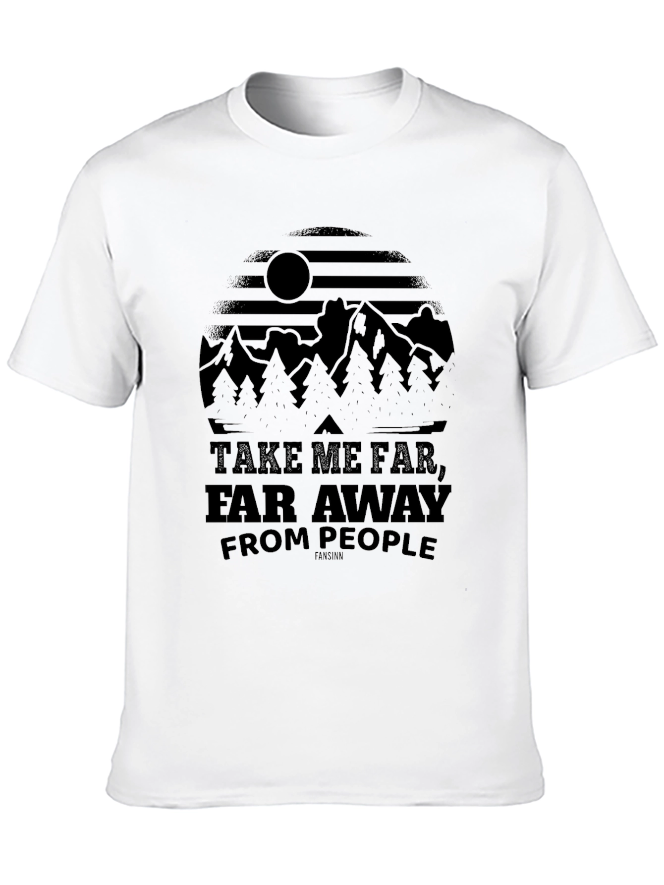 Take Me Far Away T-Shirt - Mountain Graphic Tee