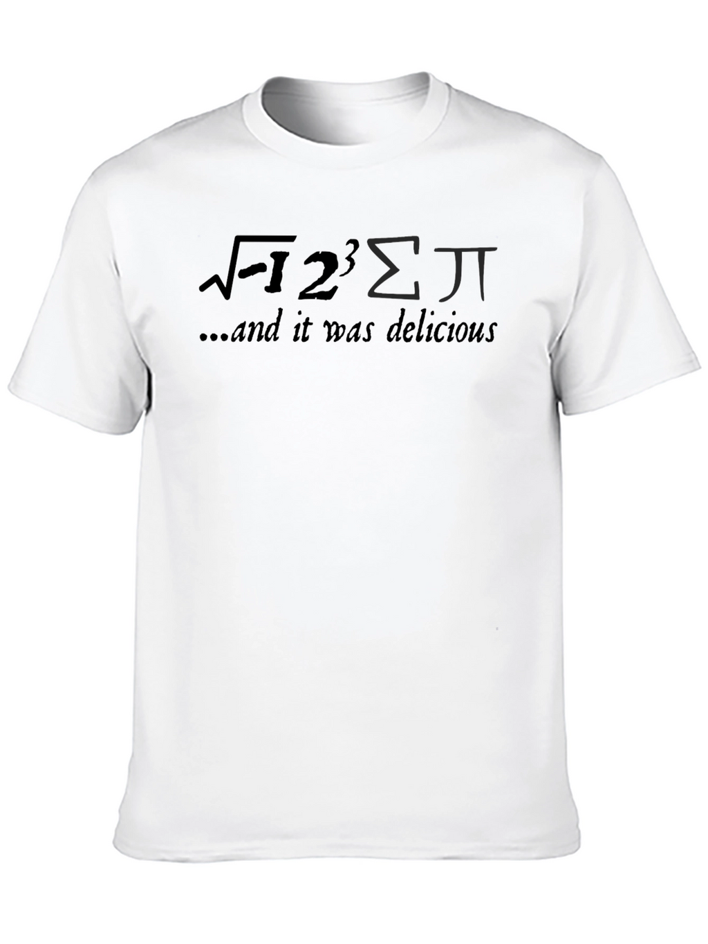 Math Humor T-Shirt - Delicious Equations