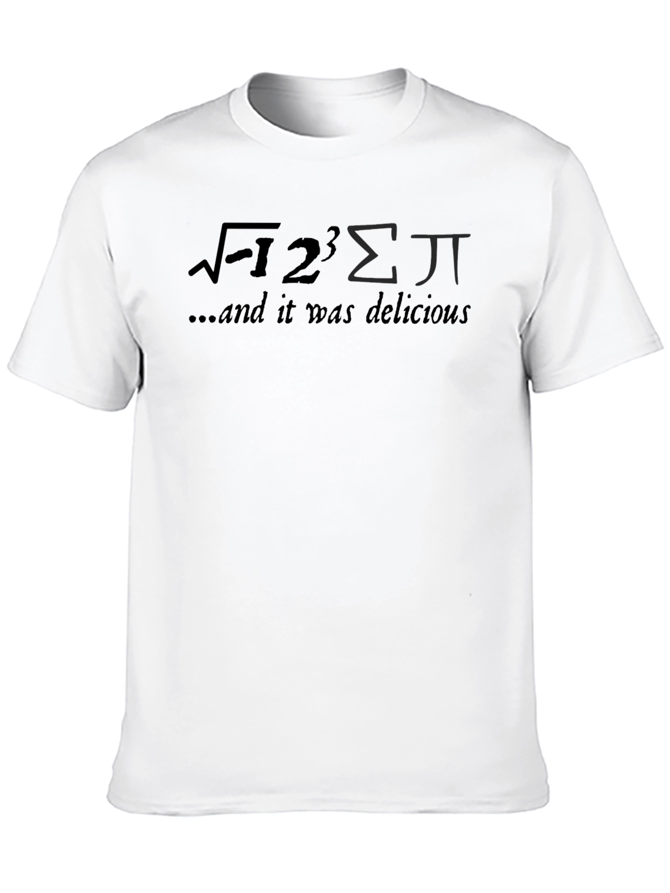 Math Humor T-Shirt - Delicious Equations