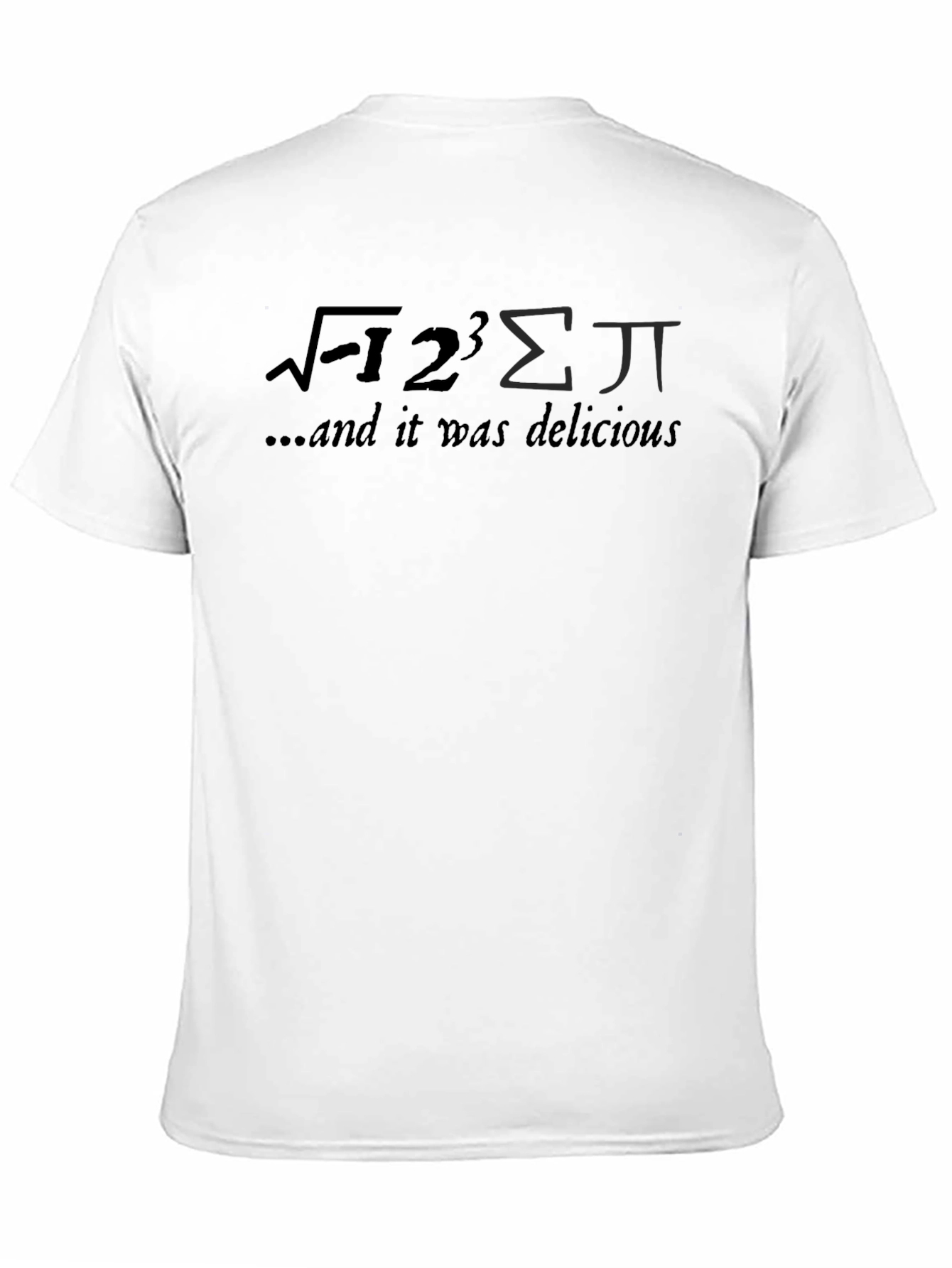 Math Humor T-Shirt - Delicious Equations