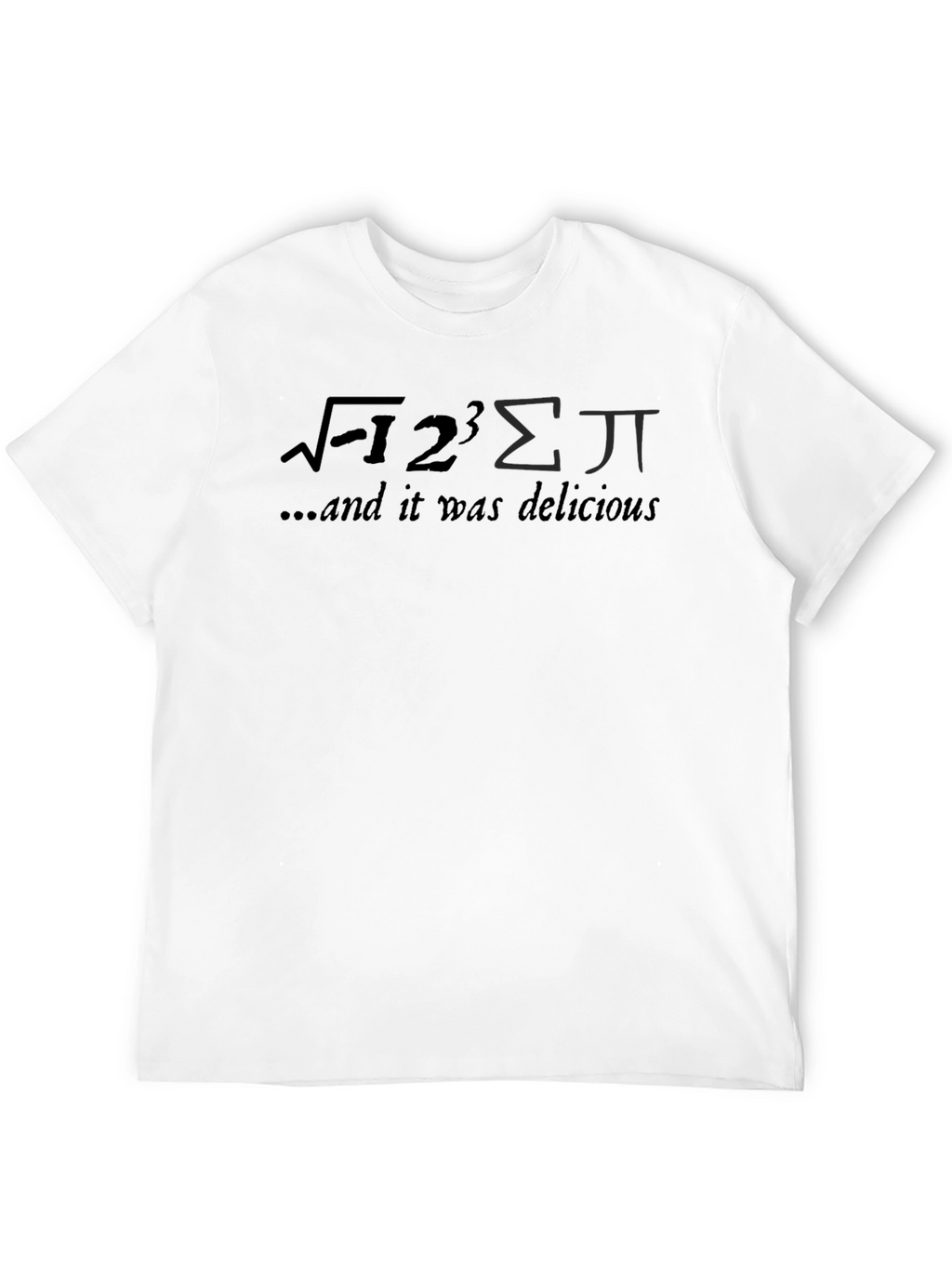 Math Humor T-Shirt - Delicious Equations