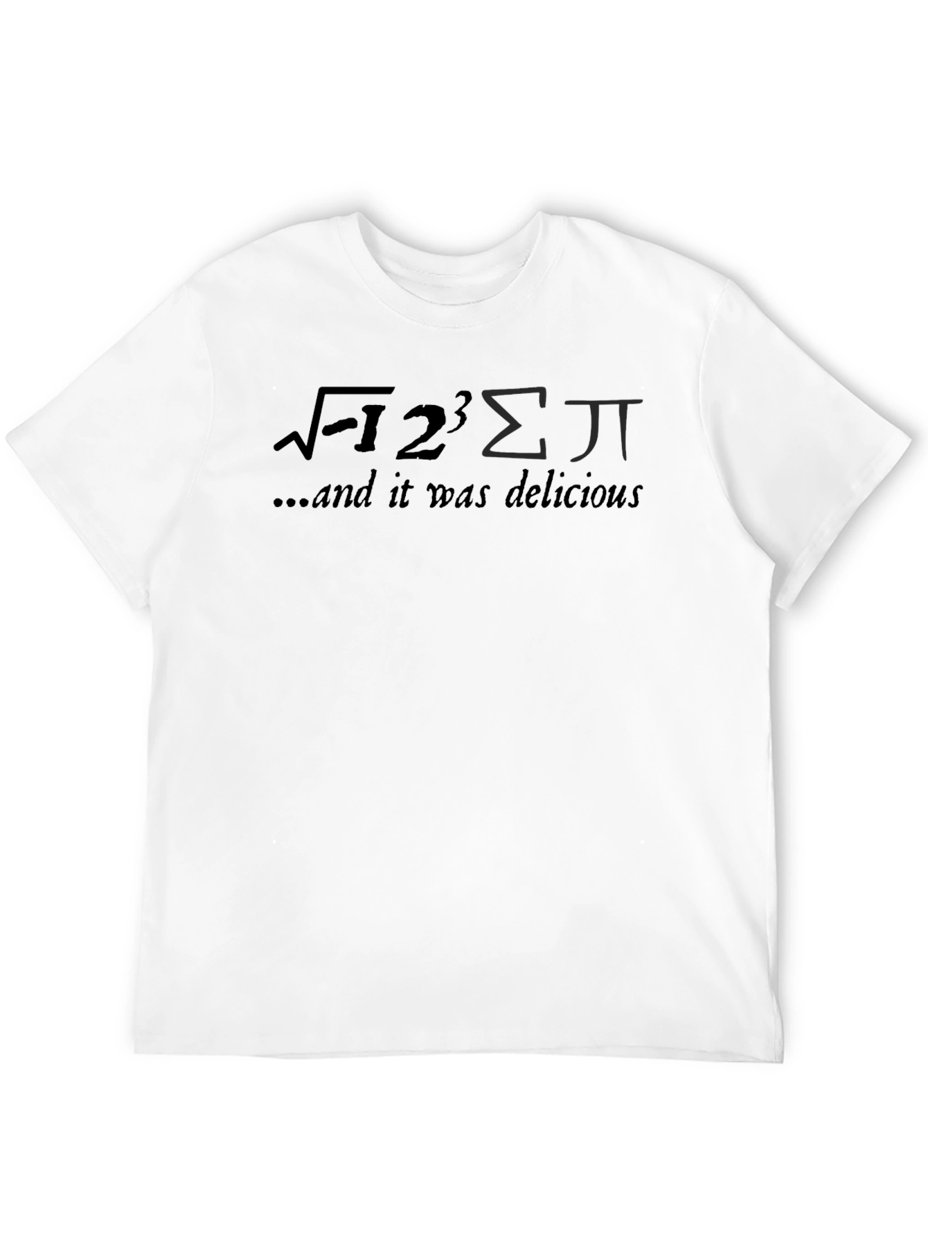 Math Humor T-Shirt - Delicious Equations