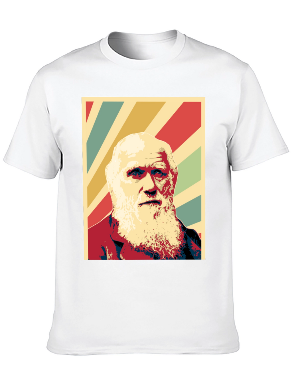 Darwin Graphic Print T-Shirt - Black