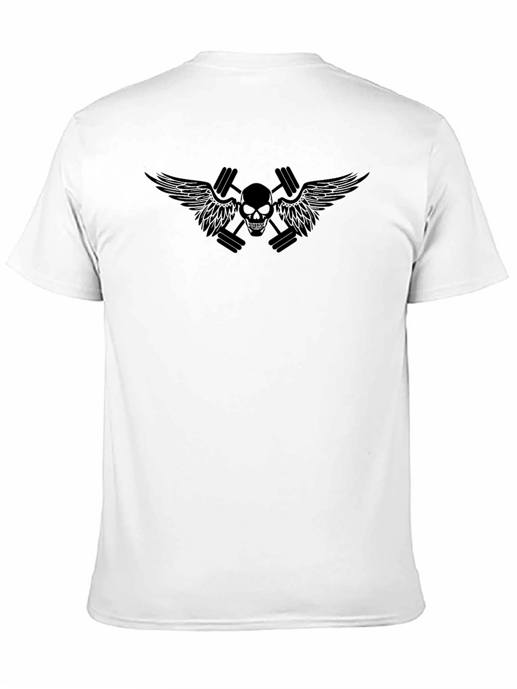 Skull & Wings Workout T-Shirt