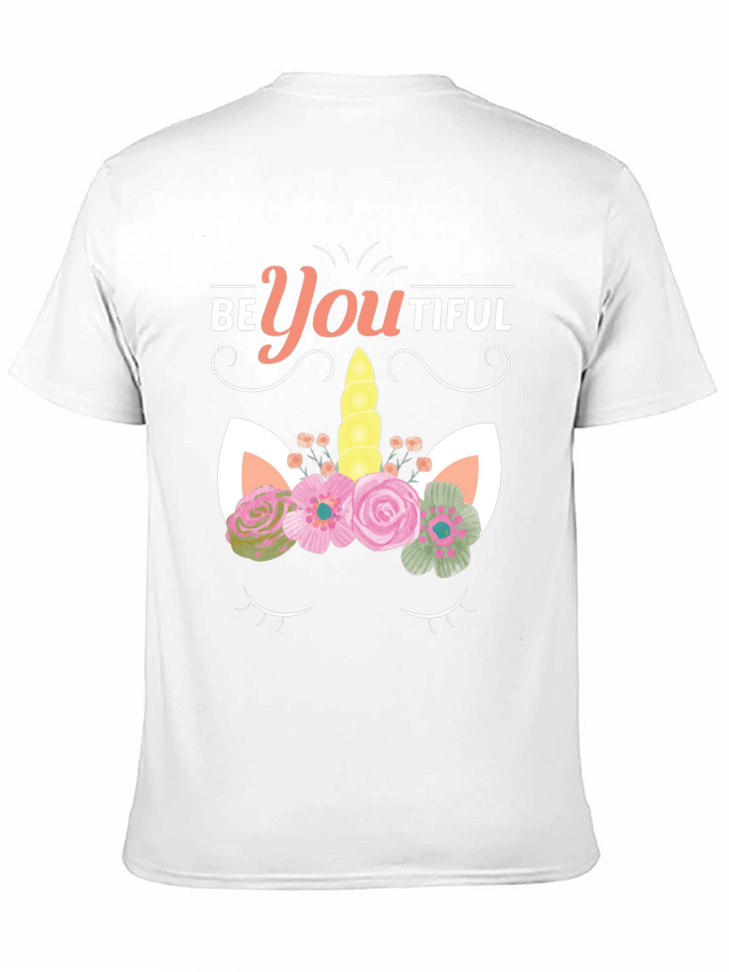 BeYOUtiful Unicorn Graphic Tee - Black