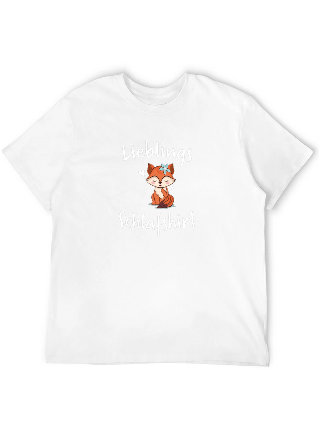 Cute Fox Lieblings Schlafshirt T-Shirt