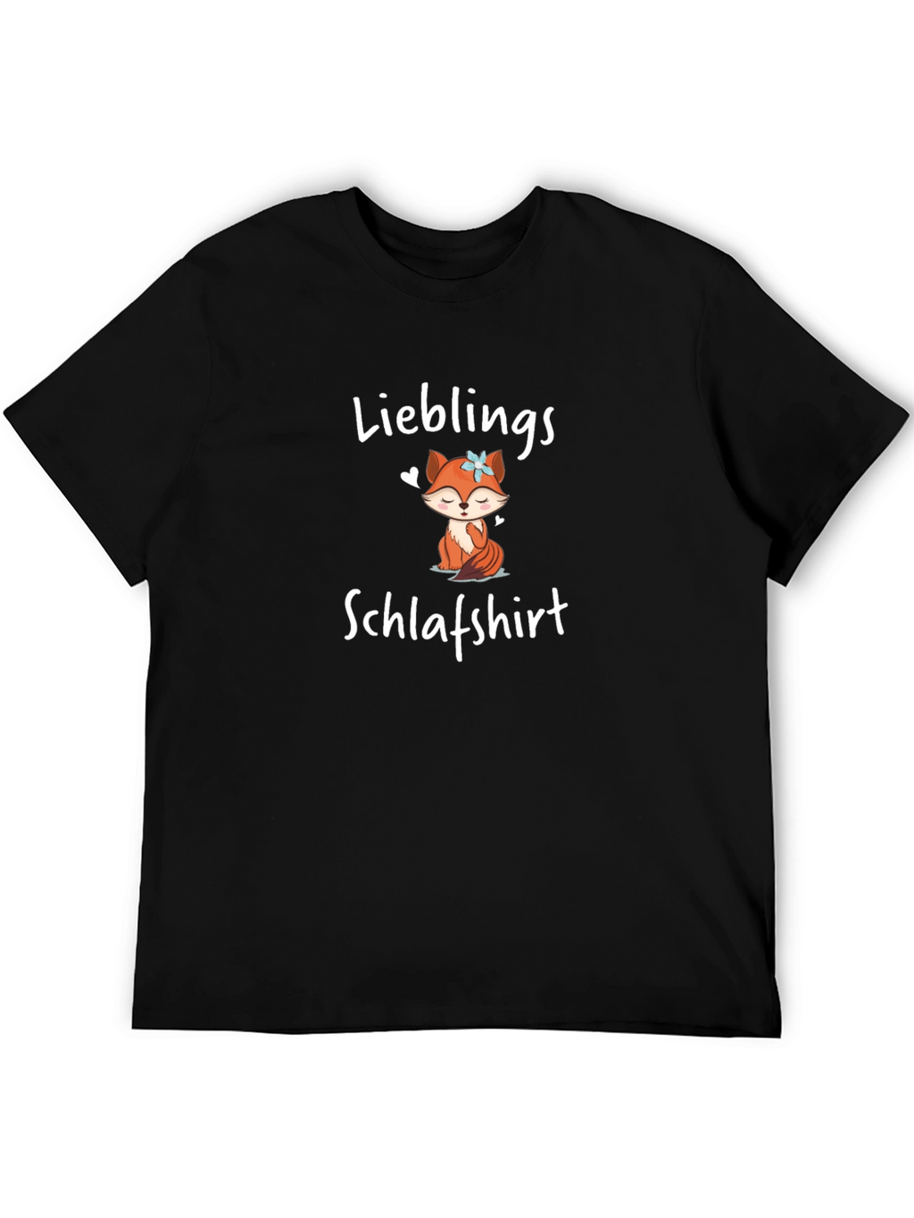 Cute Fox Lieblings Schlafshirt T-Shirt
