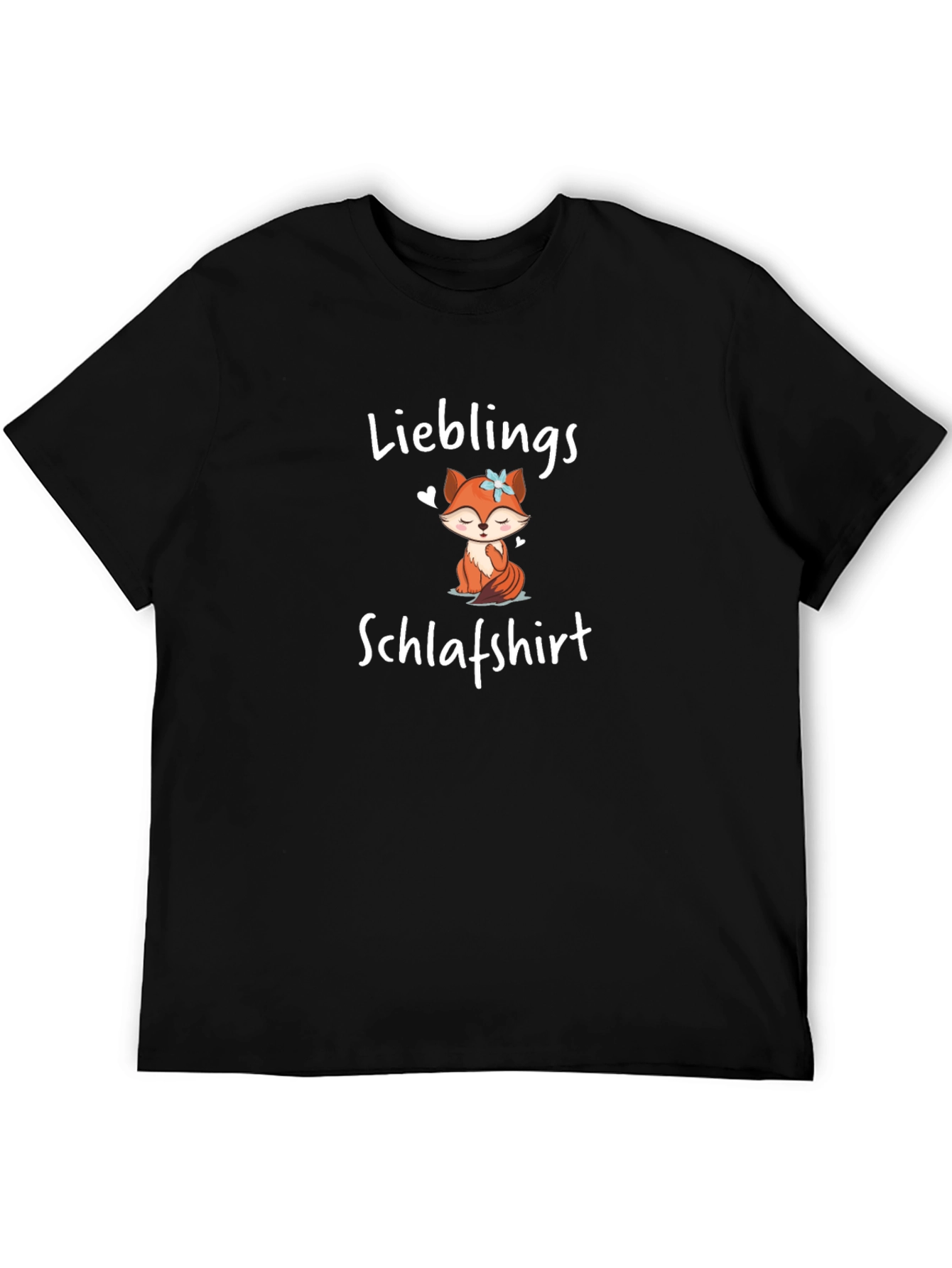 Cute Fox Lieblings Schlafshirt T-Shirt