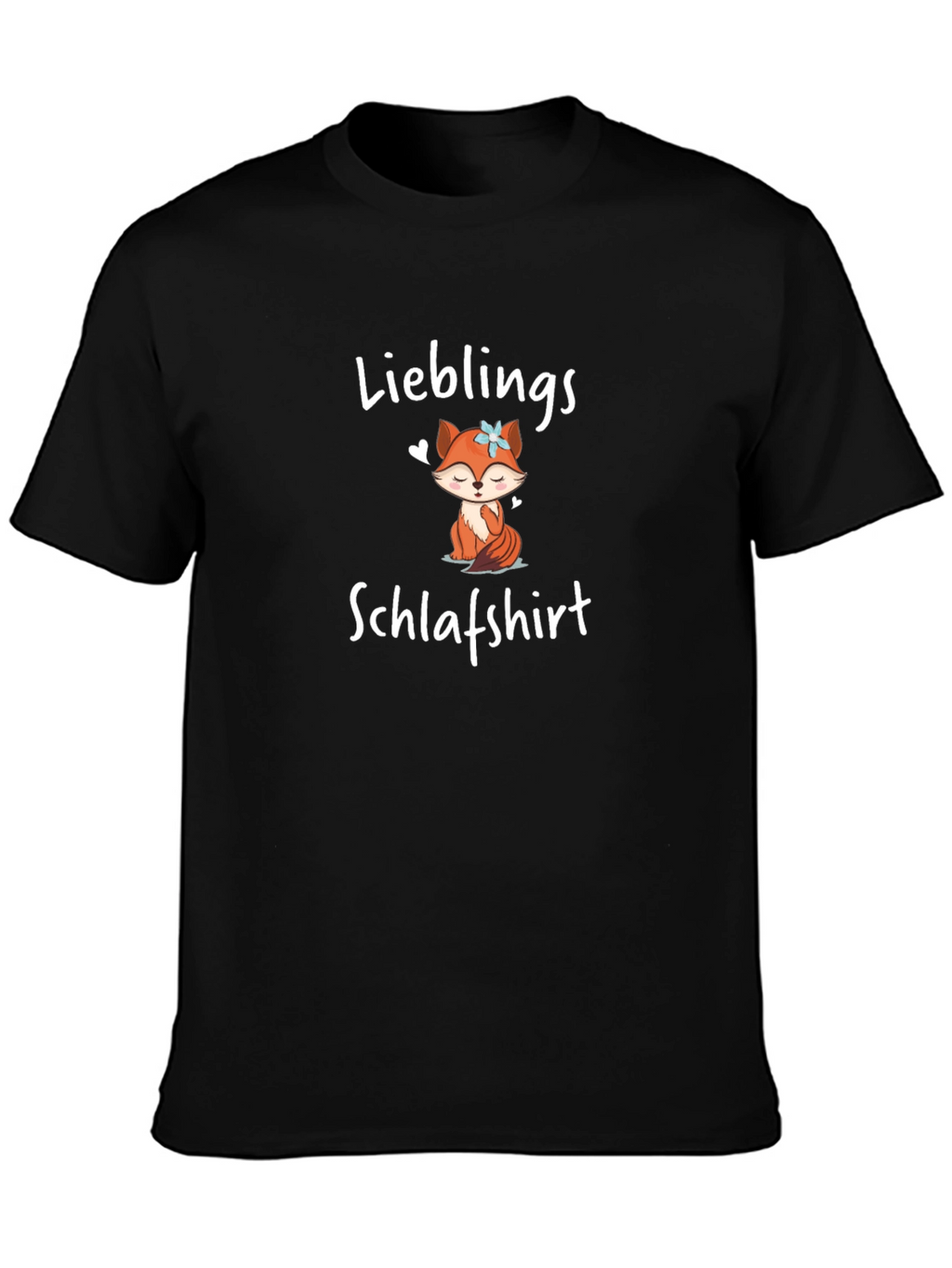 Cute Fox Lieblings Schlafshirt T-Shirt
