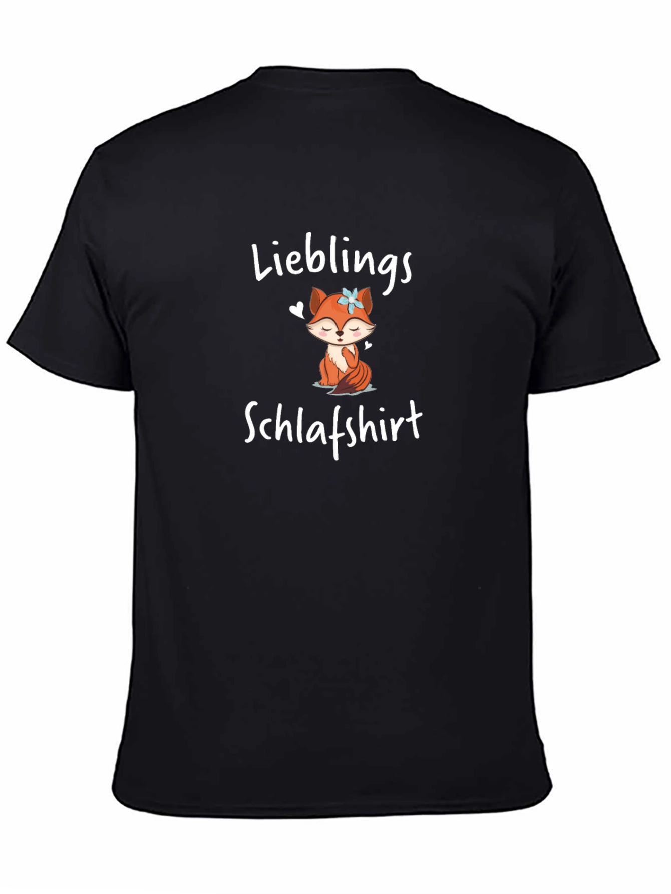 Cute Fox Lieblings Schlafshirt T-Shirt
